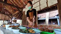Menu baru WKM Kuningan Jawa Barat menambah kenikmatan para pecinta kuliner nusantara khususnya khas Sunda. Foto (Liputan6.com / Panji Prayitno)