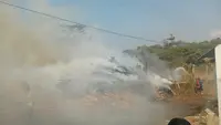 Penampungan Limbah Kayu Terbakar, Pemadam Kesulitan