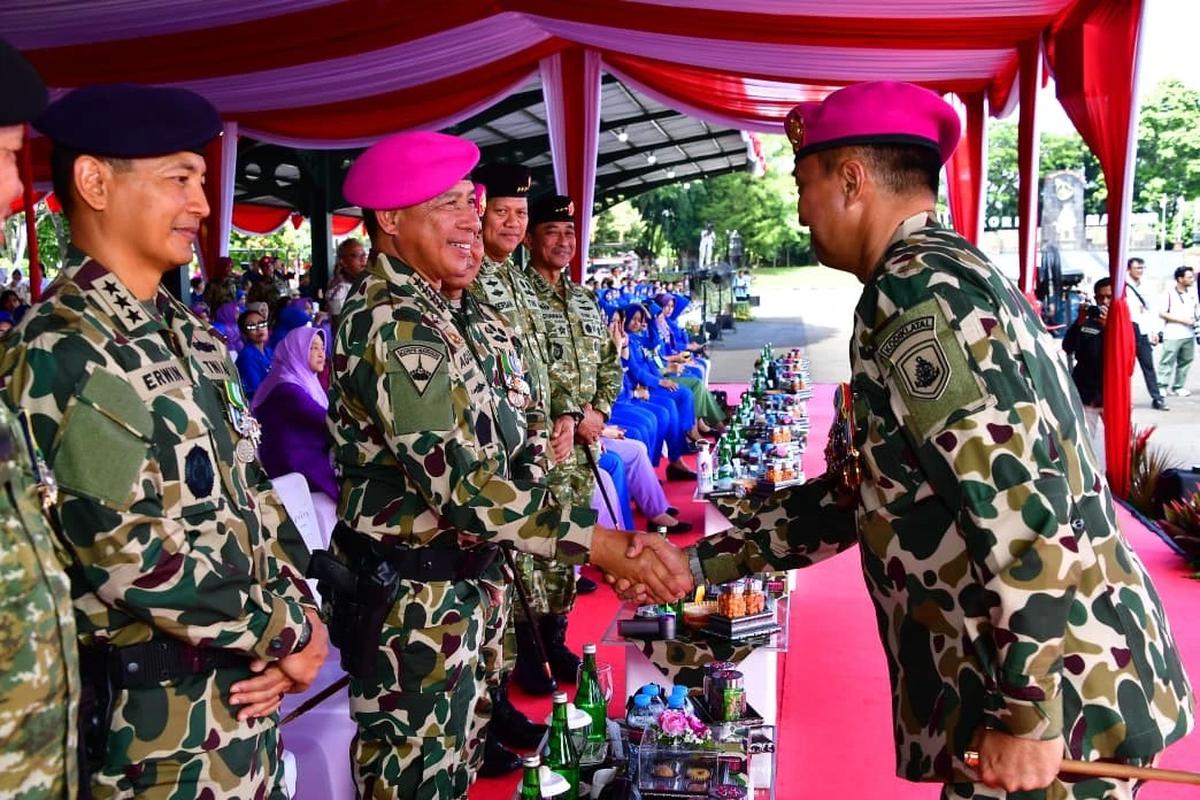 FOTO: Korps Marinir Masuki Usia ke-80, Validasi Organisasi Jadi Tonggak Baru