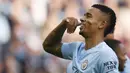 5. Gabriel Jesus (Manchester City) - 6 Gol. (AFP/Oli Scarff)