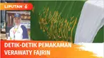 Suasana khidmat mengiringi pemakaman legenda bulu tangkis Indonesia, Verawaty Fadjrin, di Tempat Pemakamam Umum Tanah Kusir, Jakarta Selatan. Maestro bulu tangkis tersebut dikebumikan di blok khusus area makam perintis dan pejuang kemerdekaan.