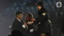 Konser tunggal ini menjadi perayaan 10 tahun perjalanan karier bermusik Isyana Sarasvati. (Liputan6.com/Herman Zakharia)