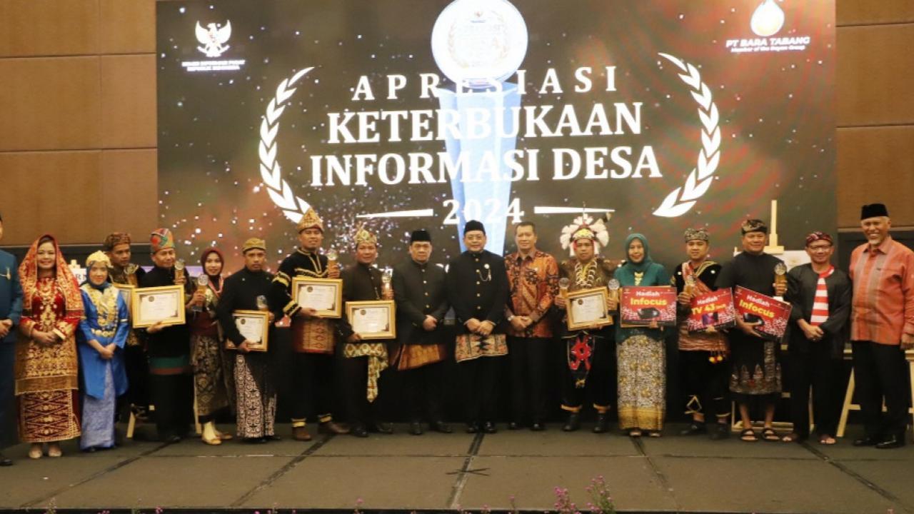 Tiga Tahun Berturut-turut, Tiga Desa di Kaltim Raih Penghargaan Keterbukaan Informasi Publik Tingkat Nasional