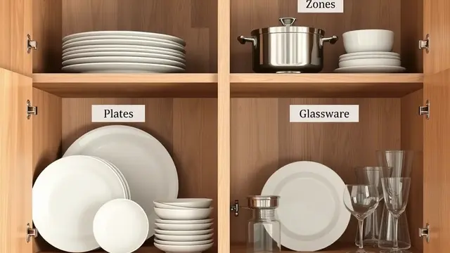 Tips Menata Isi Lemari Dapur