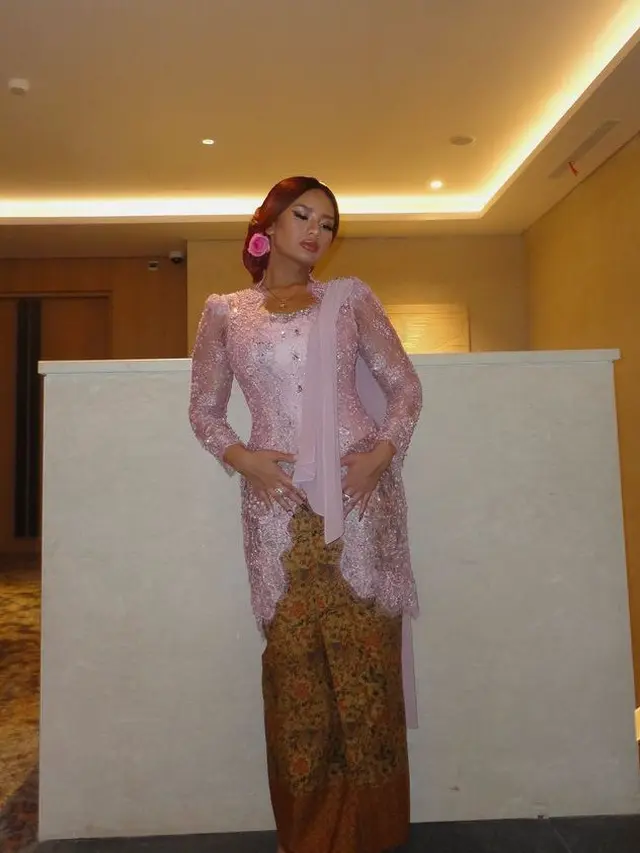 Zahwa Massaid di acara siraman.Aaliyah Massaid