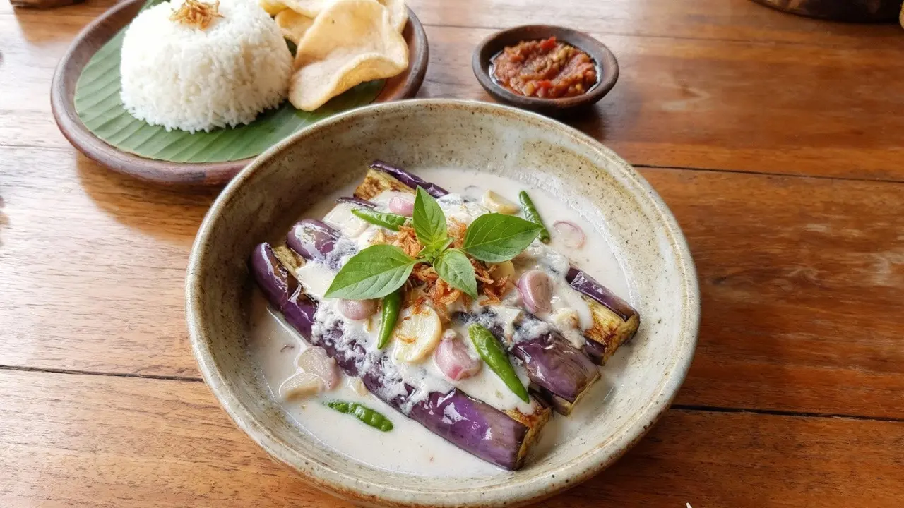 Resep Terong Bakar Santan