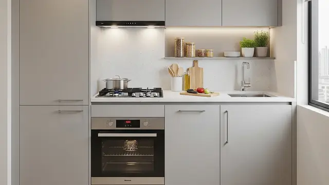 Desain Dapur Modern dengan Exhaust Fan