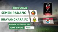 Piala Presiden 2017_Semen Padang Vs Bhayangkara FC (Bola.com/Adreanus Titus)