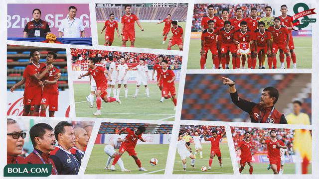 Kolase - Timnas U-22 Vs Vietnam di SEA Games 2023