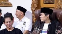 Momen DJ Panda hadiri pengajian Gus Iqdam. [YouTube: @Meisintar]