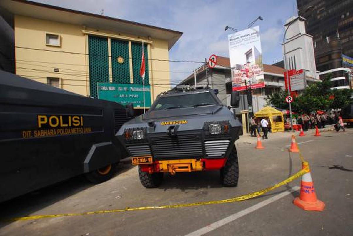 Ratusan polisi dikerahkan jaga sidang vonis John Kei