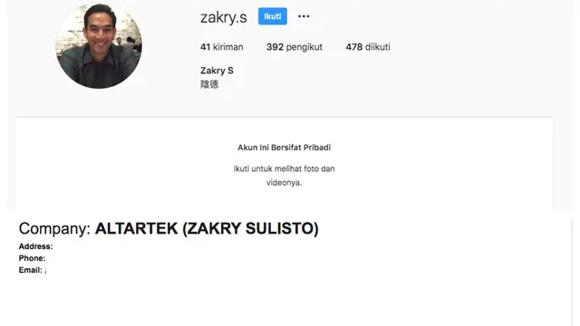 Sosok Suami Velove Vexia Jadi Perbincangan Warganet. (instagram @zakry.s & website.informer.com)