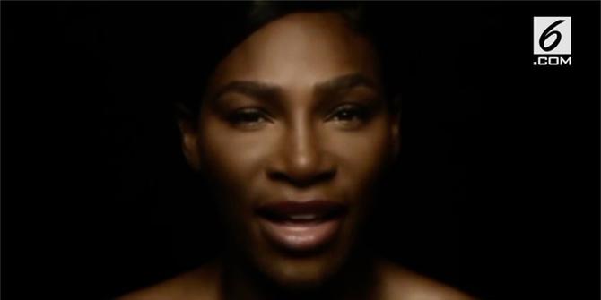VIDEO: Serena Williams Telanjang Dada untuk Kampanye Kanker Payudara