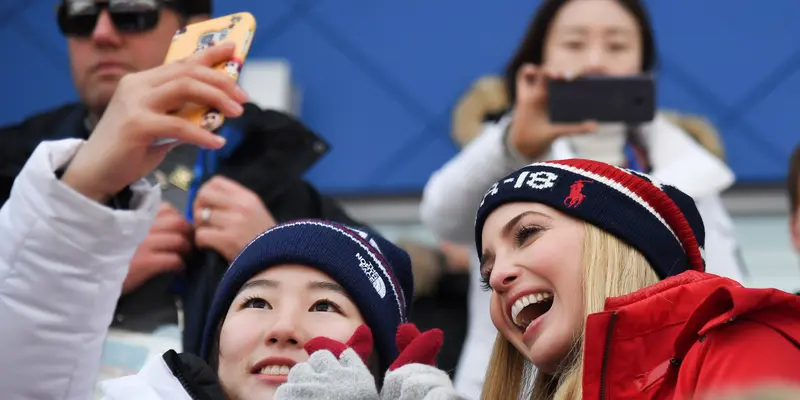 Hadiri Olimpiade Pyeongchang, Ivanka Trump Jadi Buruan Swafoto