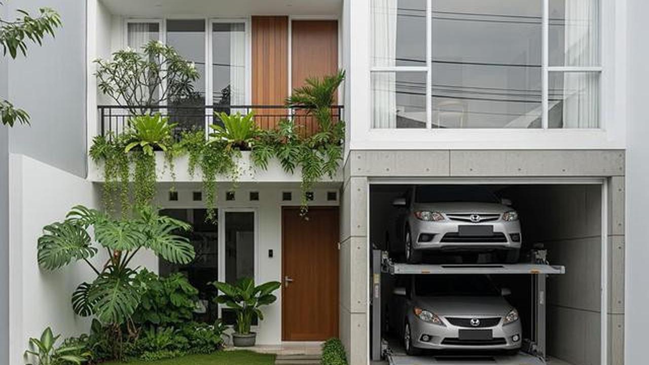 Inspirasi 7 Model Rumah Mungil Tapi Punya Garasi Muat Mobil, Solusi Lahan Terbatas