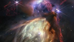 Gambar terbaru yang dirilis Teleskop Luar Angkasa James Webb menunjukkan wilayah kelahiran bintang yang mirip dengan matahari (NASA)