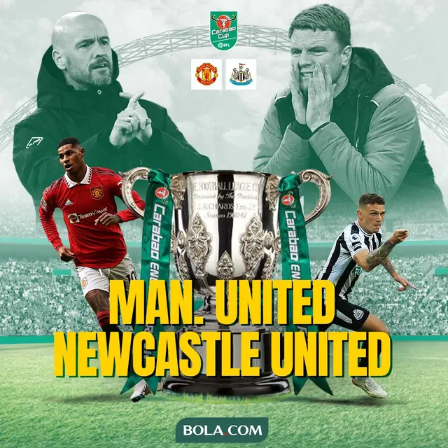 Jadwal Siaran Langsung Manchester United Hari ini Final Carabao Cup