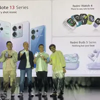 Xiaomi Redmi Note 13 Series hadir dengan fitur unggul untuk menciptakan moment yang iconic pada Rabu, 28 Februari 2024. (Foto: Dokumentasi Liputan/Naela Marcelina)