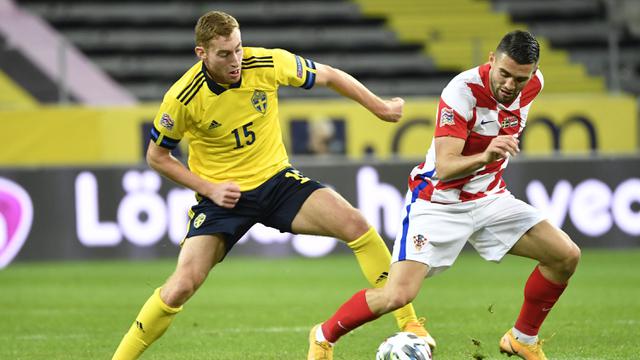 FOTO: Pecah Telur, Swedia Tekuk Kroasia 2-1
