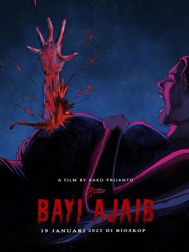 Poster fan art Bayi Ajaib. (Foto: Dok. Instagram @vinogbastian__)