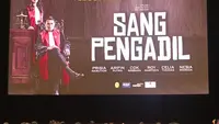 Poster film Sang Pengadil. (Dok. Naia Trianisa Pangestu).