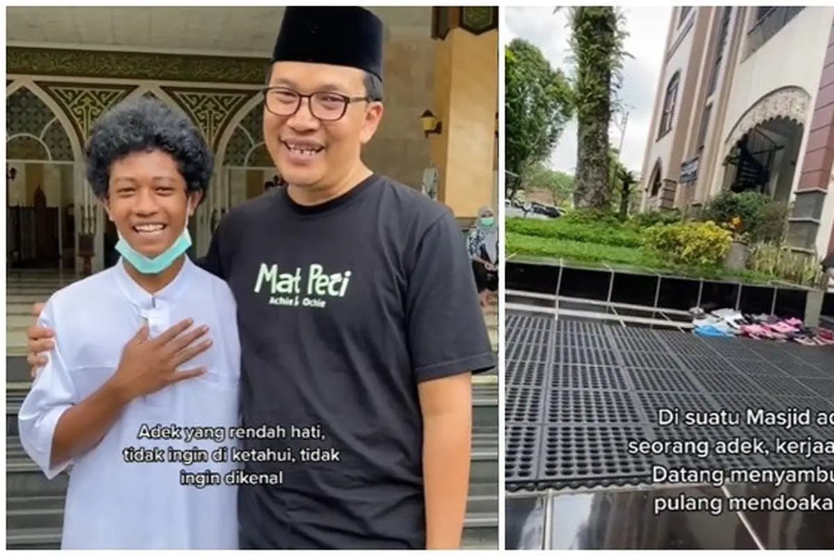 6 Fakta Sosok Raja, Remaja Viral yang Selalu Merapikan Sandal Jamaah Masjid