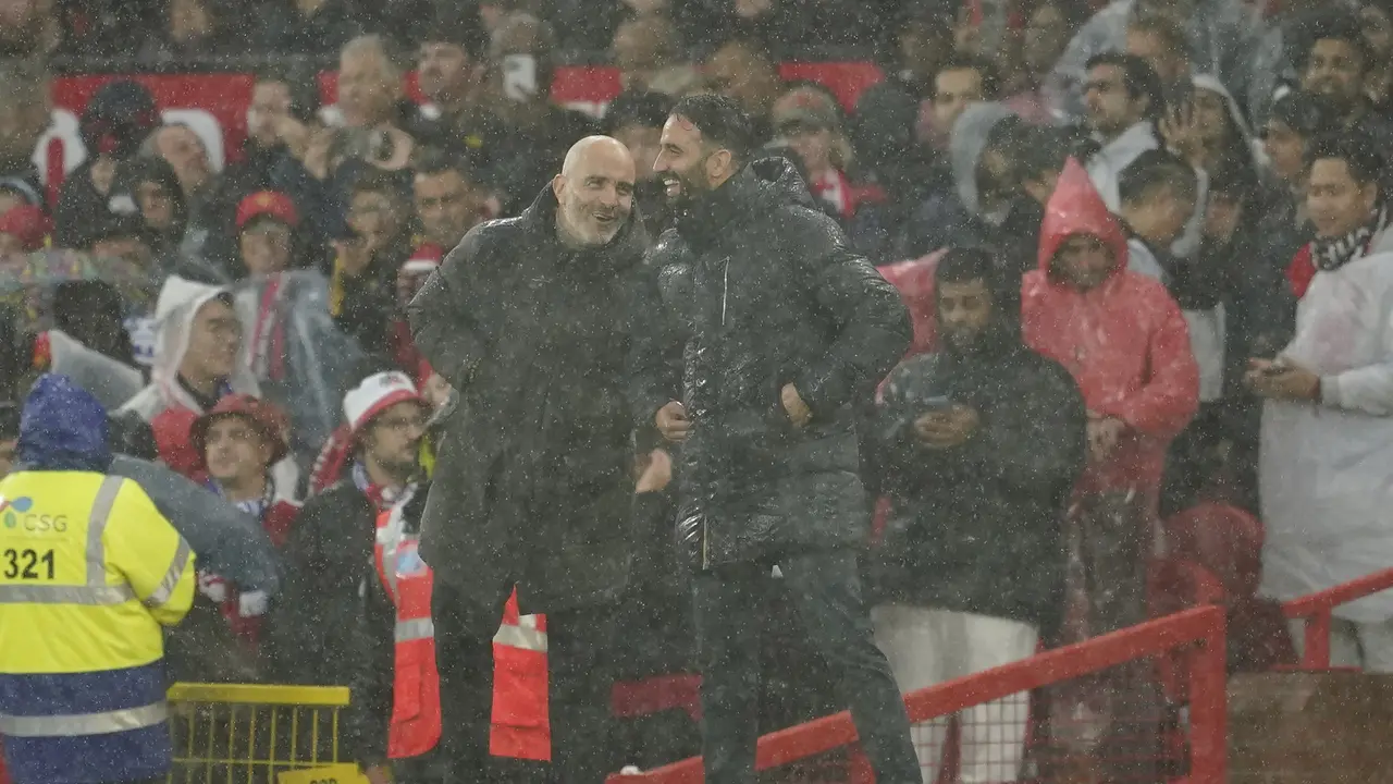 Ruben Amorim dan Enzo Maresca