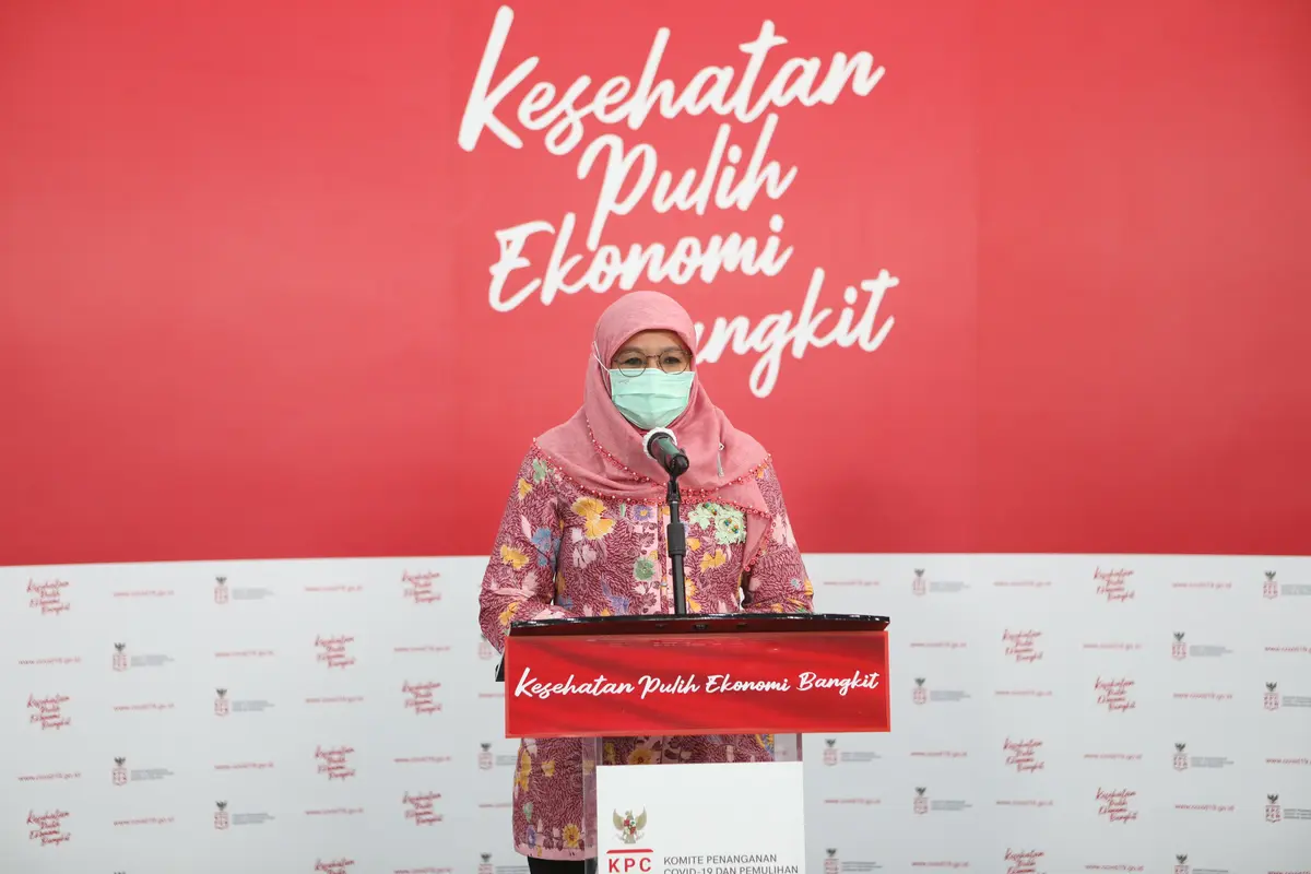 Jubir Vaksinasi COVID-19 Kemenkes, Siti Nadia Tarmizi (Foto:KPCPEN)