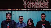 Band indie Tigabelas Tonbesi. (Istimewa)