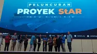 Peluncuran proyek StAR berlangsung di Gedung Drs Ec L Jitmau, MM di Sorong. (Liputan6.com/Muhammad Ali)