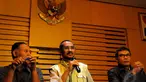 KPK menggelar konferensi pers terkait Rachmat Yasin di Gedung KPK, Jakarta, Kamis (8/5/2014) (Liputan6.com/Faisal R Syam).
