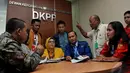 Para caleg ini menuntut kepada Bawaslu dan Dewan Kehormatan Penyelenggara Pemilu (DKPP), untuk melakukan pemilihan ulang, Jakarta (25/4/2014) (Liputan6.com/Johan Tallo).