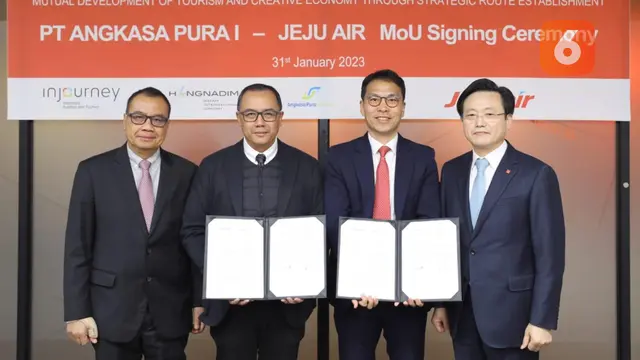 Angkasa Pura Sepakati Kerjsama dengan Jeju Air