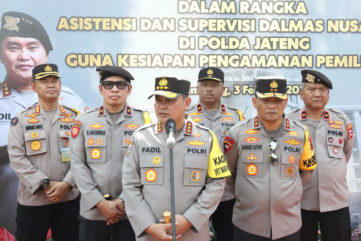 Kabaharkam Polri Komjen Muhammad Fadil Imran melakukan supervisi kesiapan jajaran Polda Jawa Tengah (Jateng).