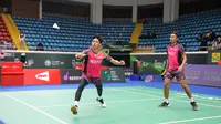 Ganda putra Indonesia Fajar Alfian/Muhammad Rian Ardianto mengalahkan wakil tuan rumah Gwang Min Na/Jin Seong Noh pada babak 32 besar Korea Open 2022, Selasa (5/4). (foto: PBSI)