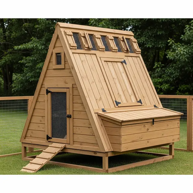 Model Kandang Ayam Close House (AI)