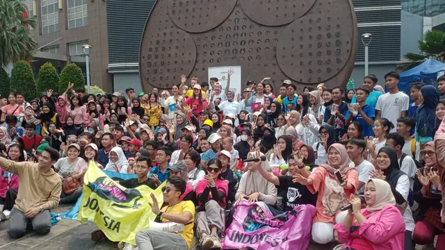 Acara Komunitas World Clean Up Day Indonesia.