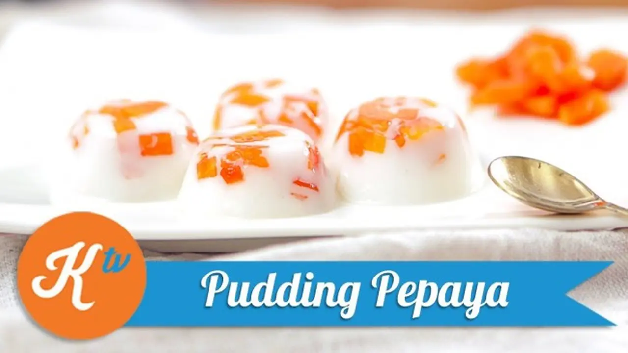 Puding Pepaya yang Segar, Camilan Keluarga di Akhir Pekan