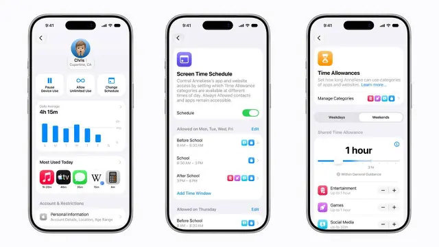 Fitur Screen Time di iOS 27