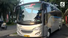 Hari kedua sosialiasi penerapan ganjil genap tol tangerang-jakarta,  animo masyarakat terhadap keberadaan bis premium sebagai sarana pengganti bagi masyarakat yang ingin ke jakarta masih terlihat sepi.