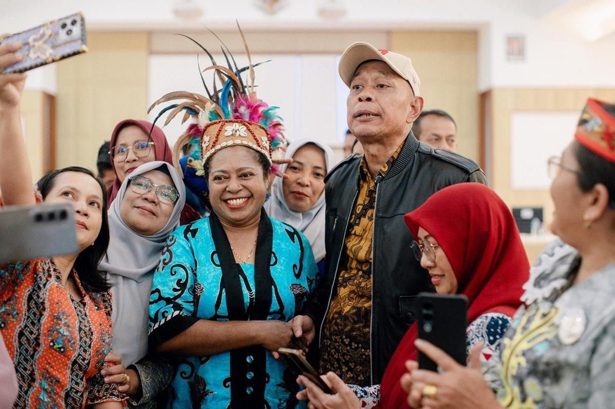 Wamensos Agus Jabo Priyono saat Tutup Retret IC