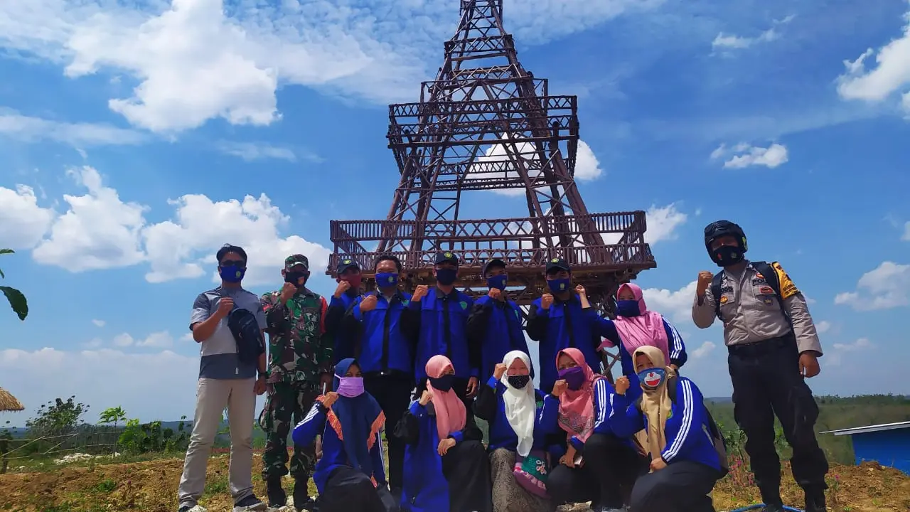 Berkunjung ke wisata alam Bukit Kunci dan Bukit Serut diimbau untuk taati protokol kesehatan (Liputan6.com/Ahmad Adirin)