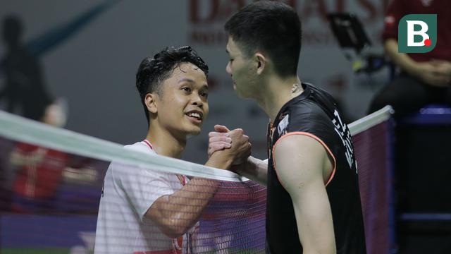 Foto: Kebangkitan Ginting, Indonesia Loloskan 1 Tunggal Putra, 2 Ganda Putra dan 1 Ganda Putri ke Semifinal Daihatsu Indonesia Masters 2022