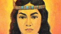 Lukisan potret Martha Christina Tiahahu (foto: Flickr/Fckjhon)
