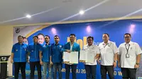 Dewan Pimpinan Pusat Komite Nasional Pemuda Indonesia (DPP KNPI) dan PT Jasa Raharja (Persero) menandatangani Memorandum of Understanding (MoU) terkaitpeningkatkan kesadaran akan pentingnya keselamatan berkendara di kalangan pemuda Indonesia di Roemah Pemuda DPP KNPI Jakarta (Istimewa)