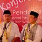 Pasangan Farhan-Erwin mendatangi Kantor KPU Kota Bandung untuk mendaftar sebagai Bakal Calon Wali Kota dan Wakil Wali Kota Bandung