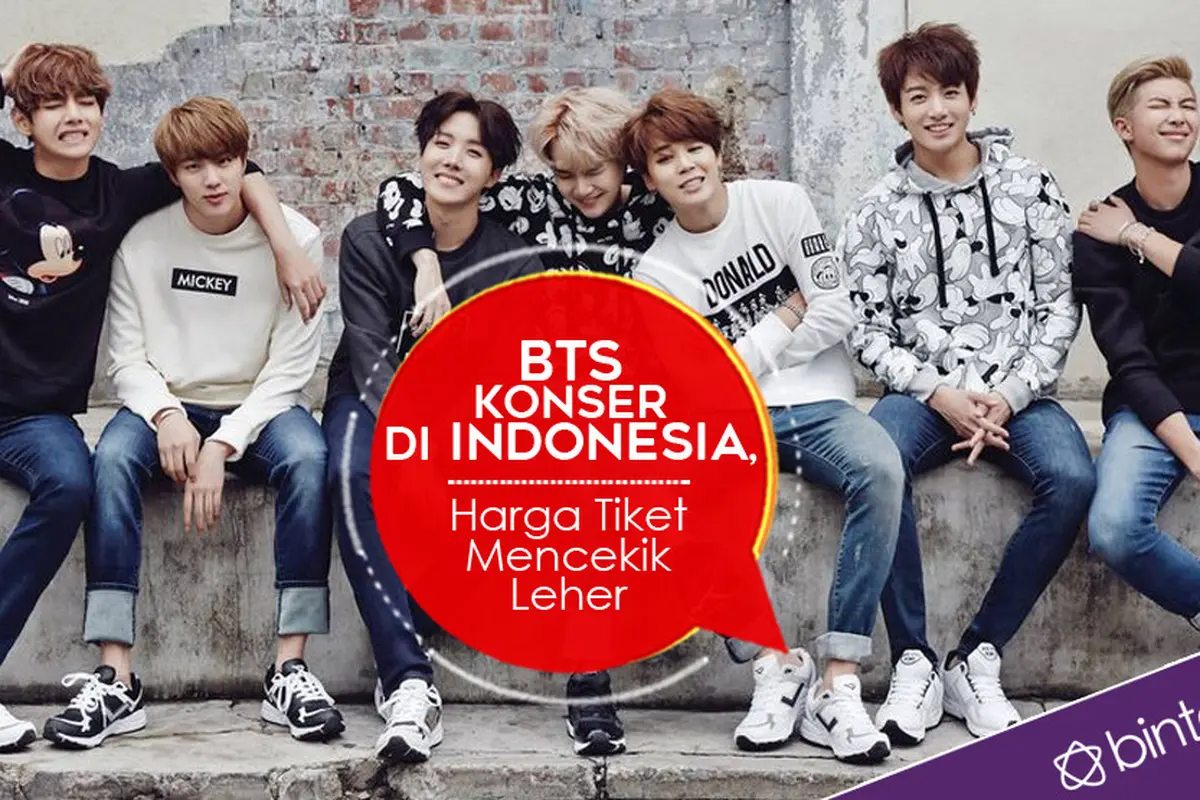 [Bintang] BTS Konser di Indonesia, Harga Tiket Mencekik Leher