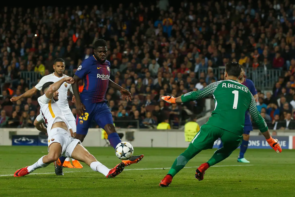 Dua Gol Bunuh Diri Bawa Barcelona Taklukan AS Roma