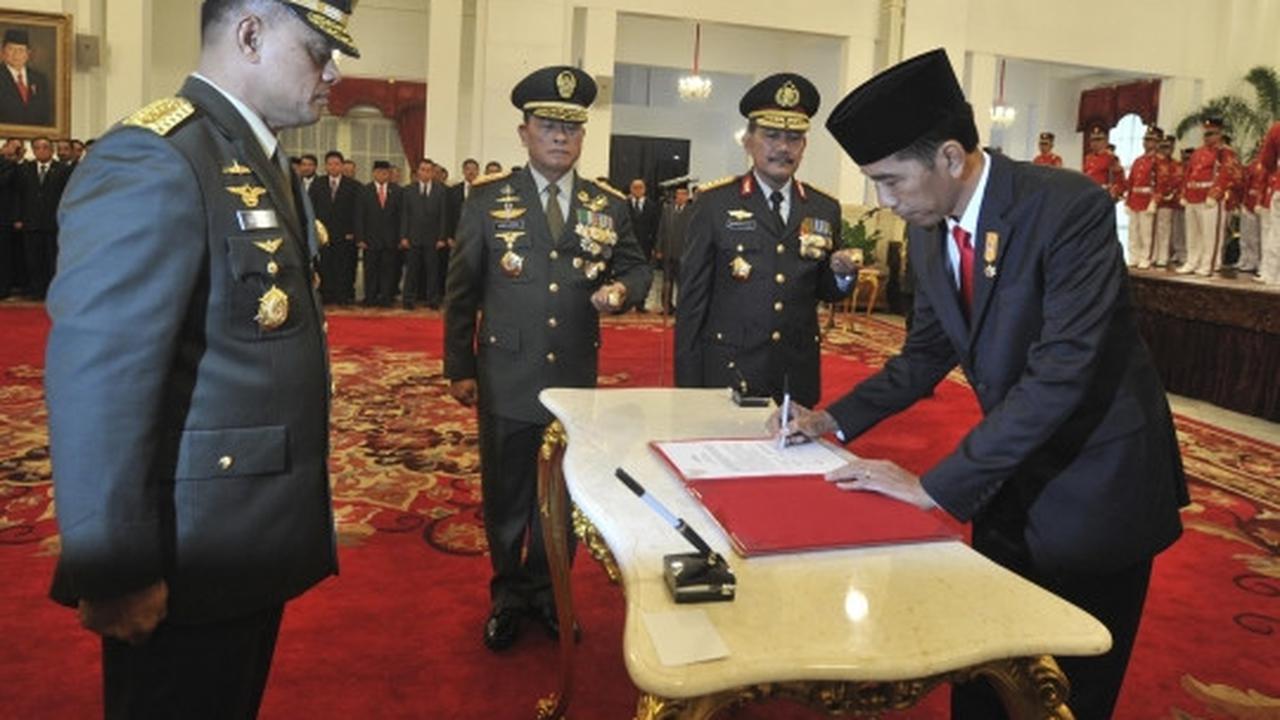 Jenderal Gatot Nurmantyo resmi jabat Panglima TNI