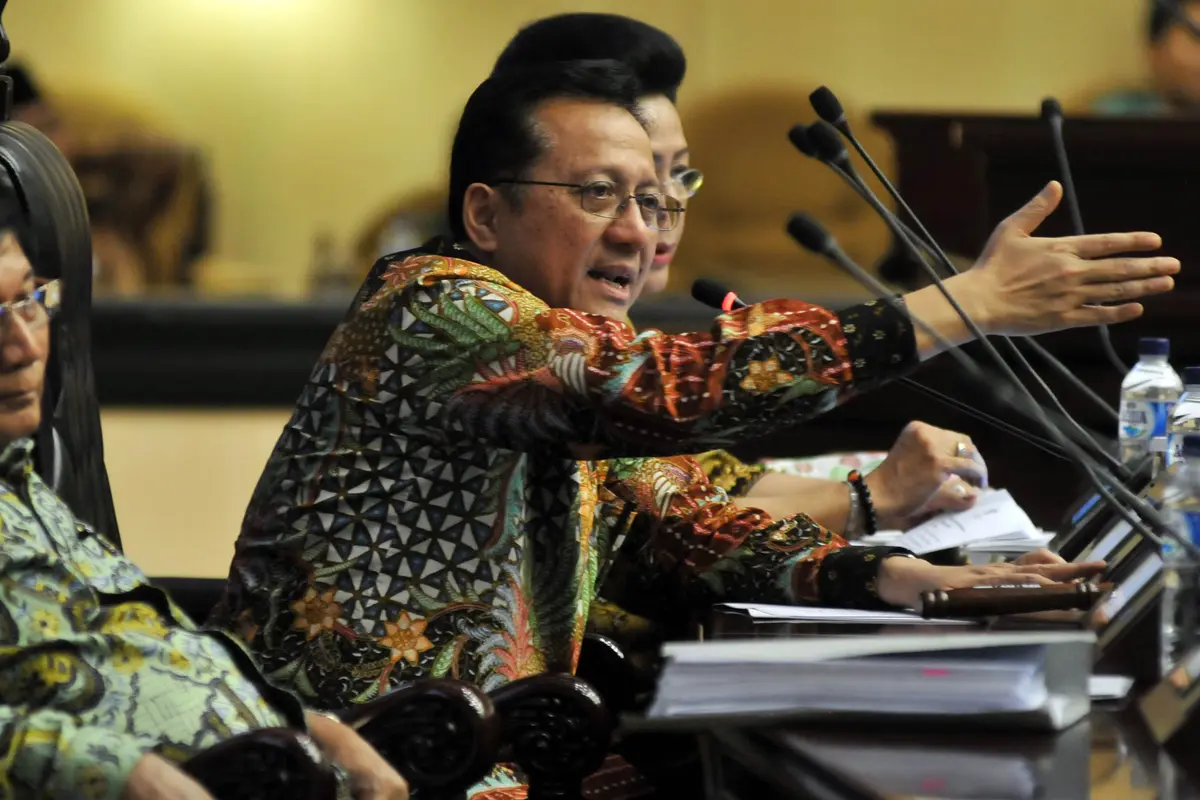 20160413- Pimpin Sidang Paripurna Luar Biasa, Irman Gusman Diinterupsi Anggota-Jakarta- Johan Tallo